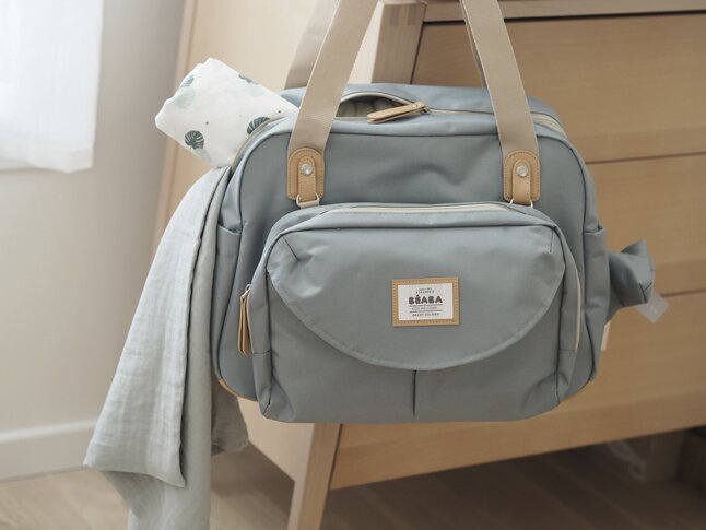 Beaba Sac a langer Geneve II Green Blue Dreambaby